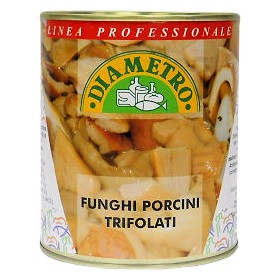 FUNGHI PORCINI DIAMETRO TRIFOLATI GR.800
